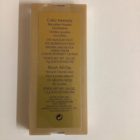 Estee Lauder Color Intensity Eyeliners Eyeshadows & Blush All Day Palette RARE - Picture 5 of 5